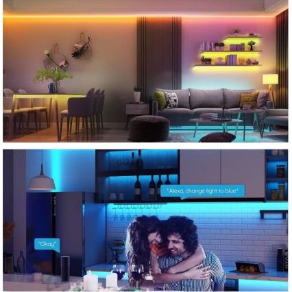 Govee - Wi-Fi RGB Smart LED-Streifen 10m