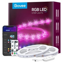 Govee - Wi-Fi RGB Smart LED-Streifen 15m + Fernbedienung