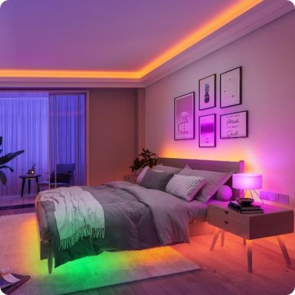 Govee - Wi-Fi RGBIC Smart PRO LED-Streifen 10m - extra robust