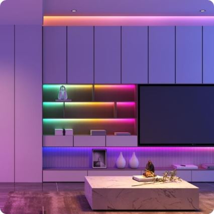 Govee - Wi-Fi RGBIC Smart PRO LED-Streifen 10m - extra robust