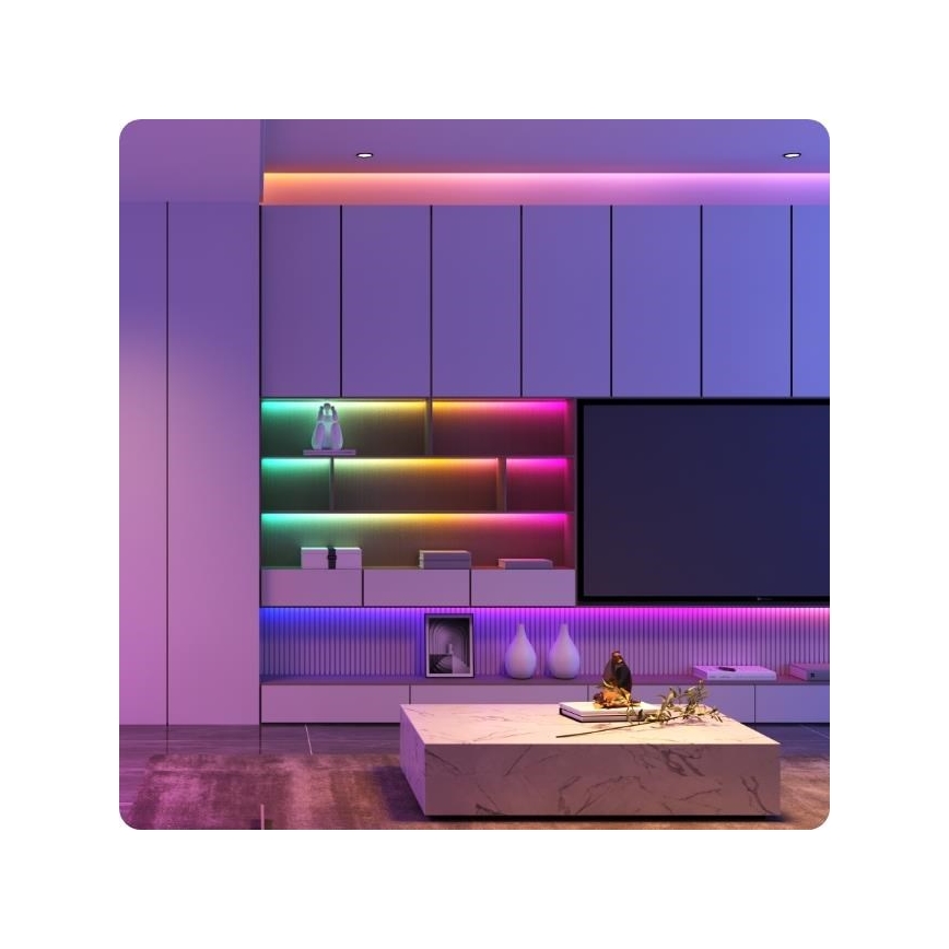 Govee - Wi-Fi RGBIC Smart PRO LED-Streifen 10m - extra robust