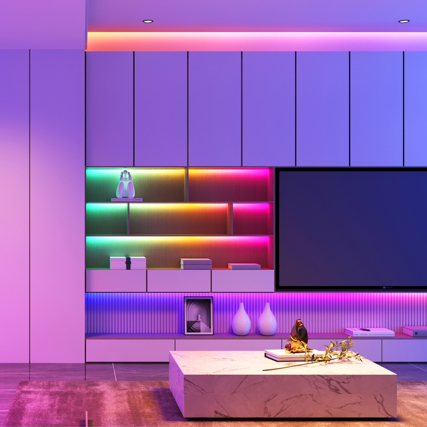Govee - Wi-Fi RGBIC Smart PRO LED-Streifen 3m - extra langlebig