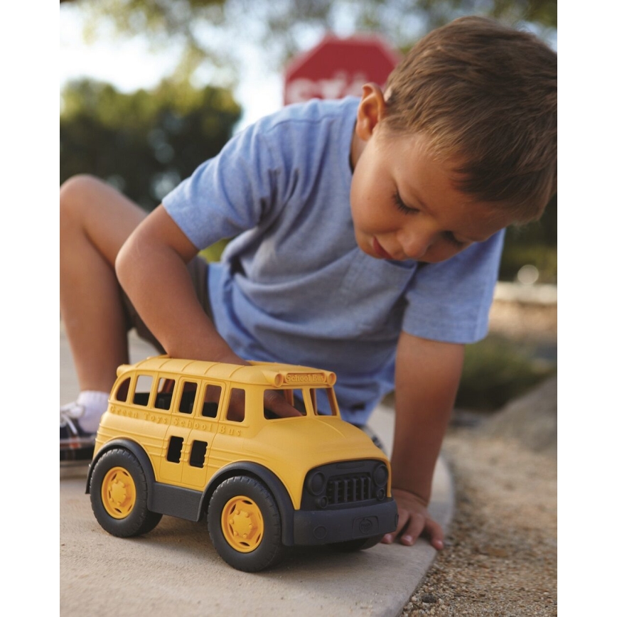 Green Toys - Schulbus gelb/schwarz