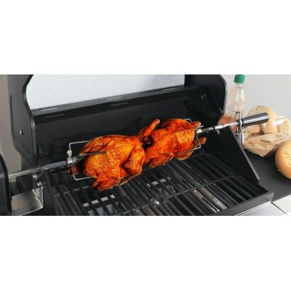 Grillspieß mit Motor 230V