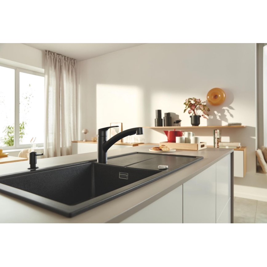 GROHE 1021652430 - Flüssigseifenspender CONTEMPORARY 500 ml schwarz