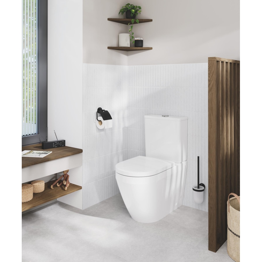 GROHE 102513SH00 - WC-Komplettset EURO CERAMIC 67,3 x 37,6 x 79,2 cm Keramik/weiß