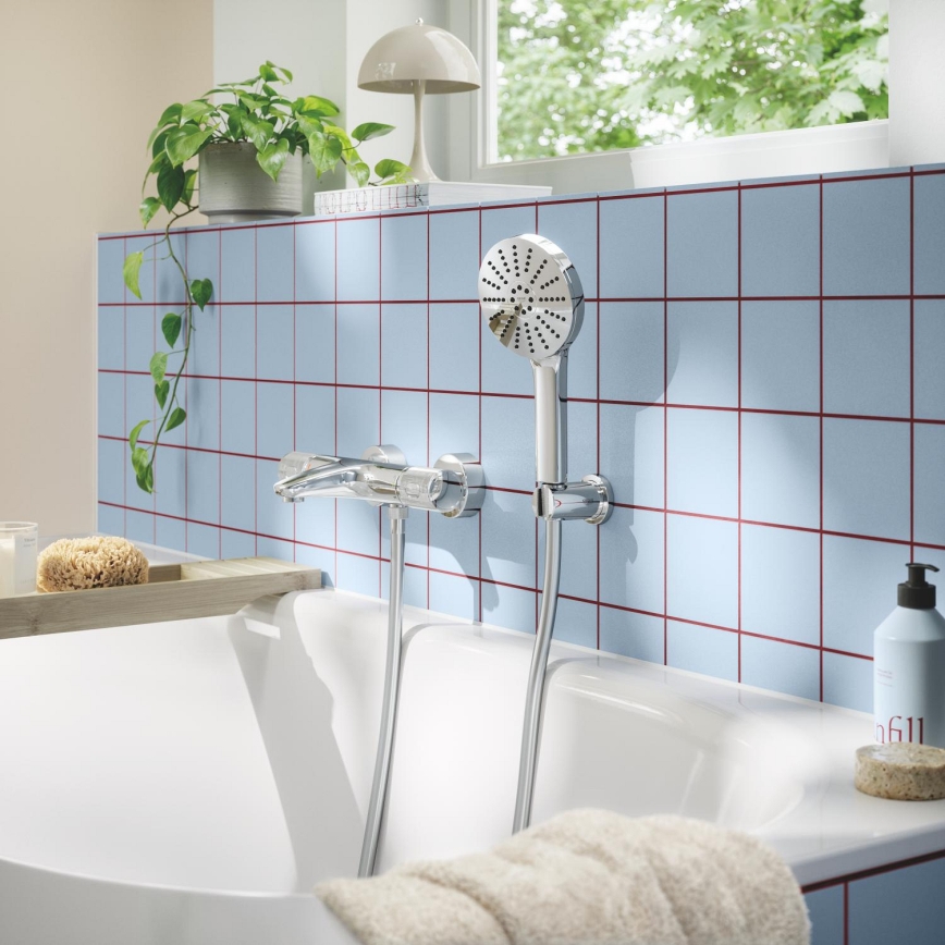 GROHE 1348630000 - Handbrause VITALIO JOY+ 120 mm, glänzender Chrom