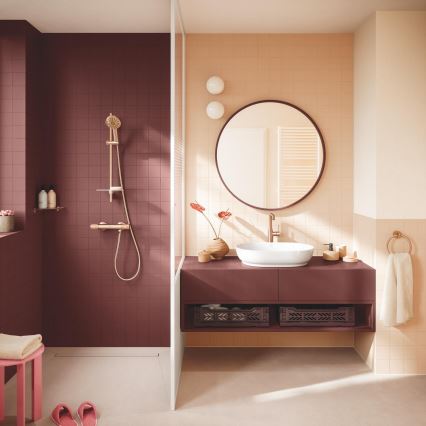 GROHE 134866DL00 - Duschset VITALIO JOY+ 120 mm, kupferfarben