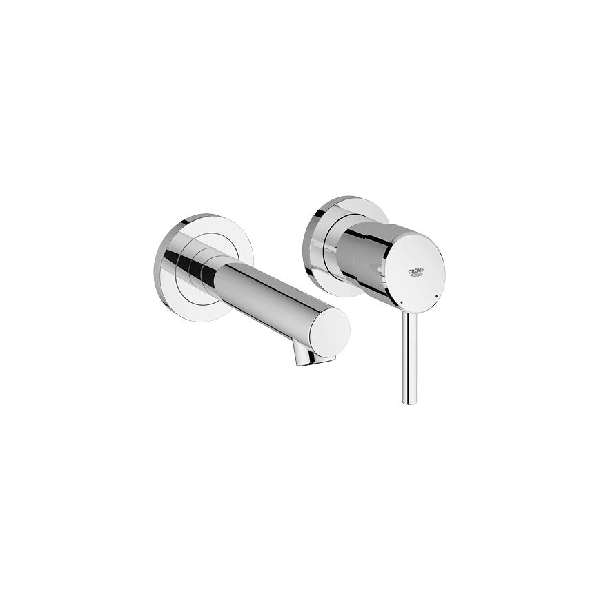 GROHE 19575001 - Waschtisch-Zweiloch-Armatur CONCETTO 147 mm glänzender Chrom