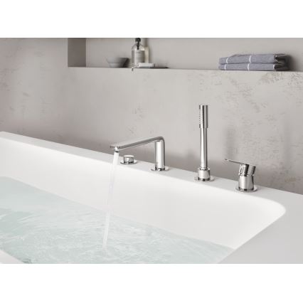 GROHE 19577001 - Wannen-4-Loch-Kombination LINEARE, Hochglanzchrom
