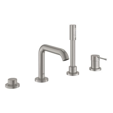 GROHE 19578DC1 - 4-Loch-Wannenarmatur ESSENCE, Edelstahl