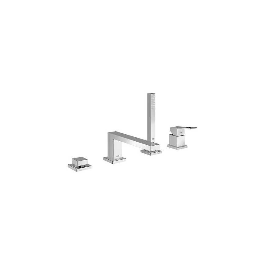GROHE 19897001 - EUROCUBE Vierloch-Wannenarmatur, glänzender Chrom