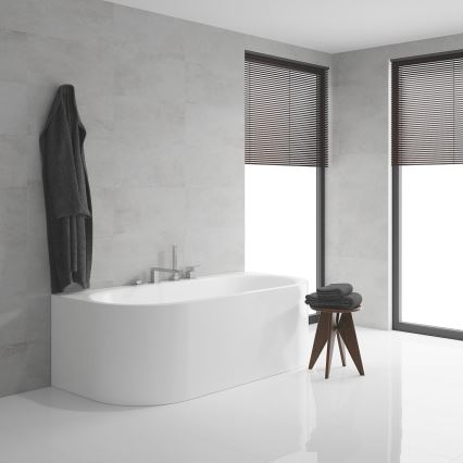 GROHE 19897001 - EUROCUBE Vierloch-Wannenarmatur, glänzender Chrom