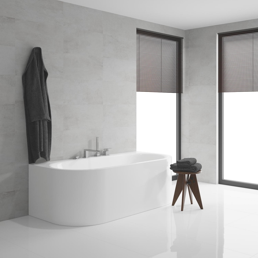 GROHE 19897001 - EUROCUBE Vierloch-Wannenarmatur, glänzender Chrom
