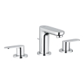 GROHE 20187000-3-Loch-Waschtischarmatur EUROSMART COSMOPOLITAN DN 15, Chrom