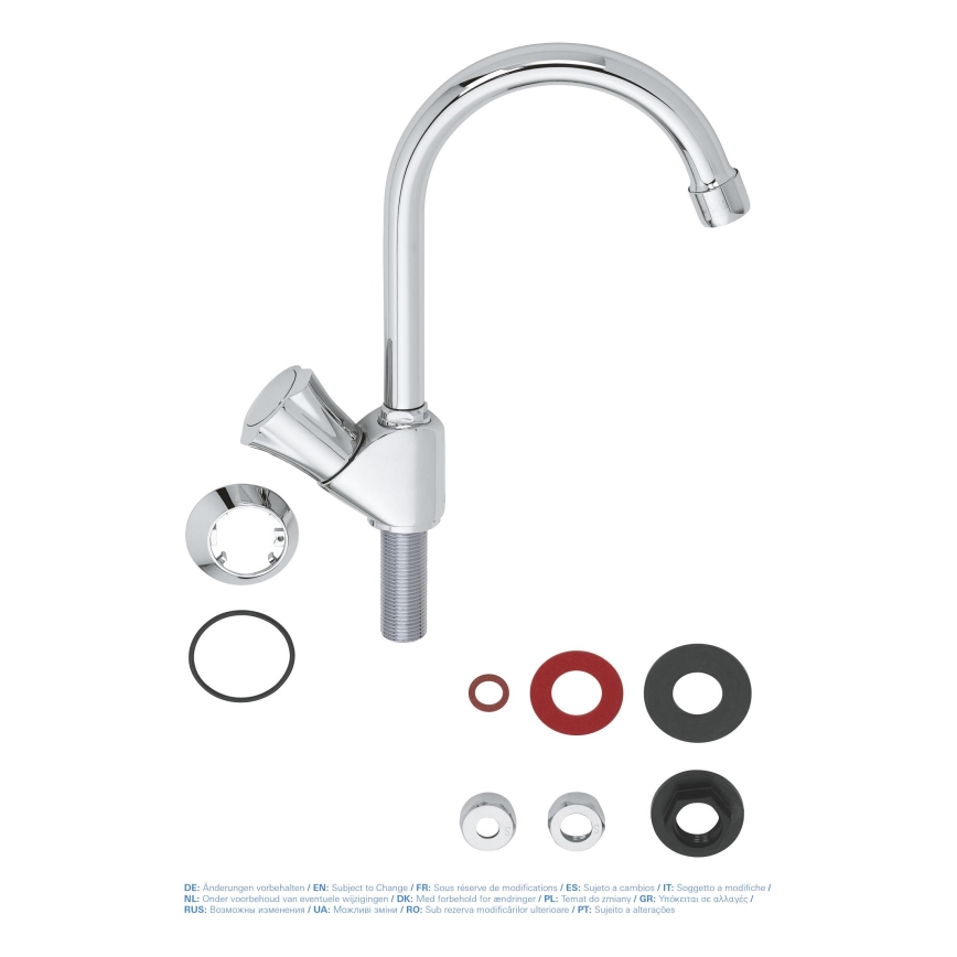 GROHE 20393001 - Standventil COSTA L DN 15, glänzender Chrom