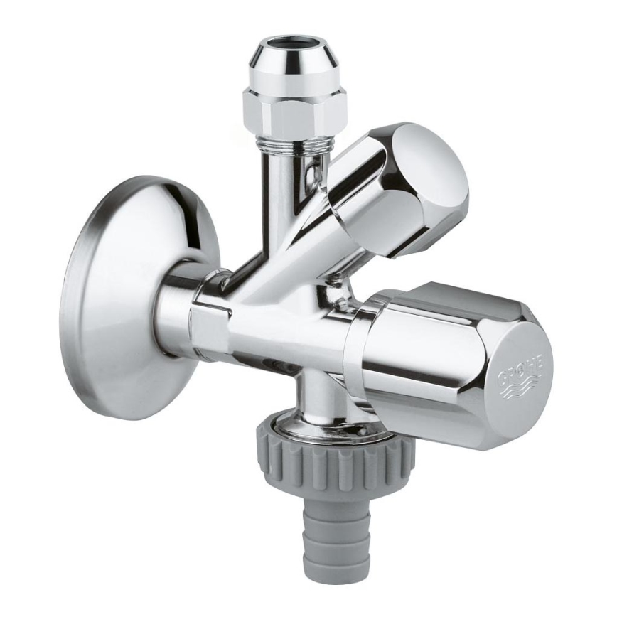GROHE 22035000 - Kombi-Eckventil UNIVERSAL DN 15 glänzender Chrom
