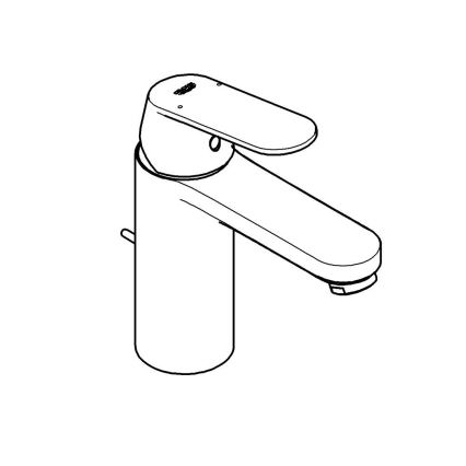 GROHE 23325000 - Waschtischarmatur EUROSMART COSMOPOLITAN Größe M, Chrom