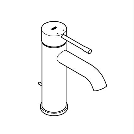 GROHE 23589001 - Waschtischarmatur ESSENCE, Größe S, Hochglanzchrom