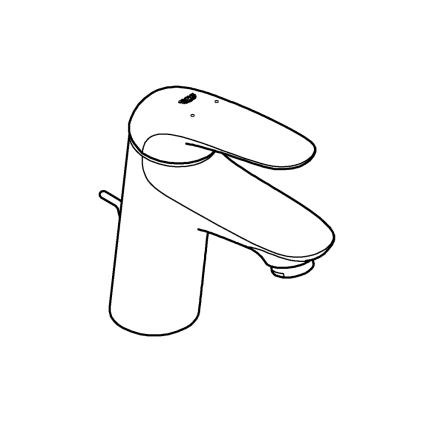 GROHE 23707003 - Waschtischarmatur EUROSTYLE 163 mm glänzender Chrom