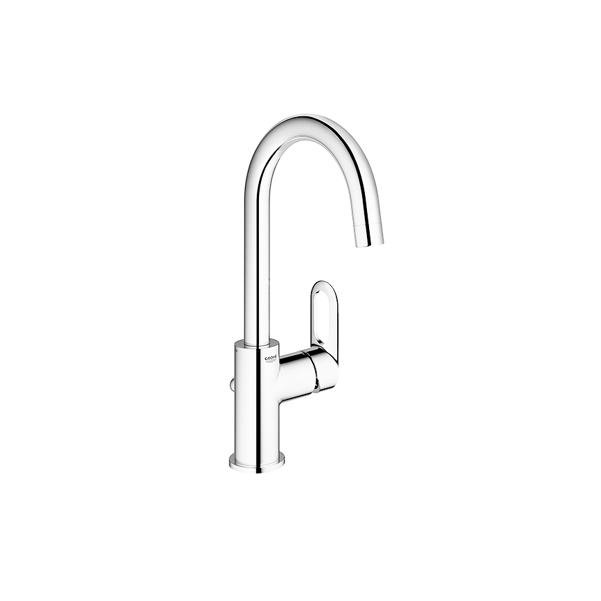 GROHE 23763000 - Waschtischarmatur BAULOOP, Größe L, glänzender Chrom