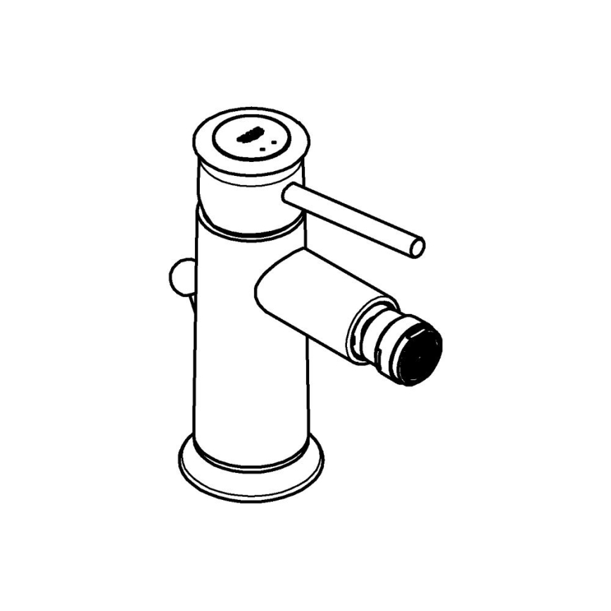 GROHE 23785000 - Bidet-Armatur START CLASSIC, glänzender Chrom