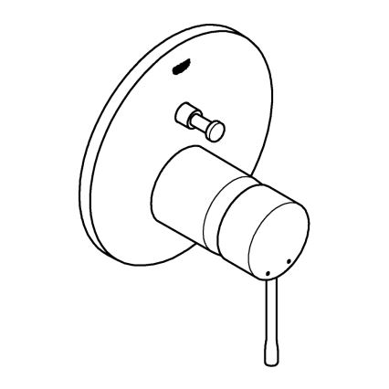 GROHE 24058GN1 - ESSENCE Waschtischarmatur in Gold