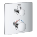 GROHE 24080000 - GROHTHERM Thermostat-Wannenarmatur, glänzender Chrom