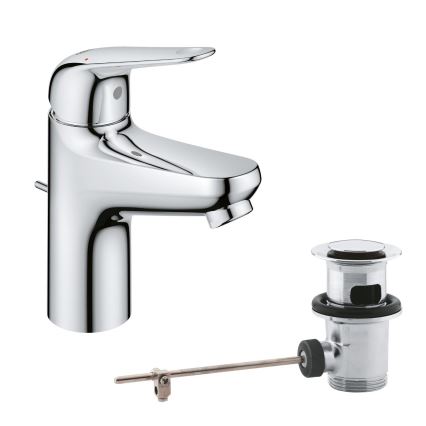 GROHE 24316001 - Waschtischarmatur SWIFT DN 15, Hochglanz-Chrom