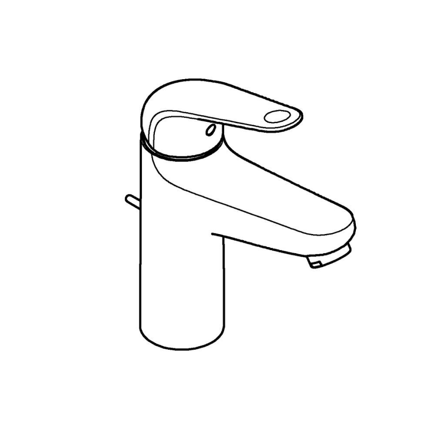 GROHE 24325001 - Waschtischarmatur SWIFT DN 15, Größe M, glänzender Chrom