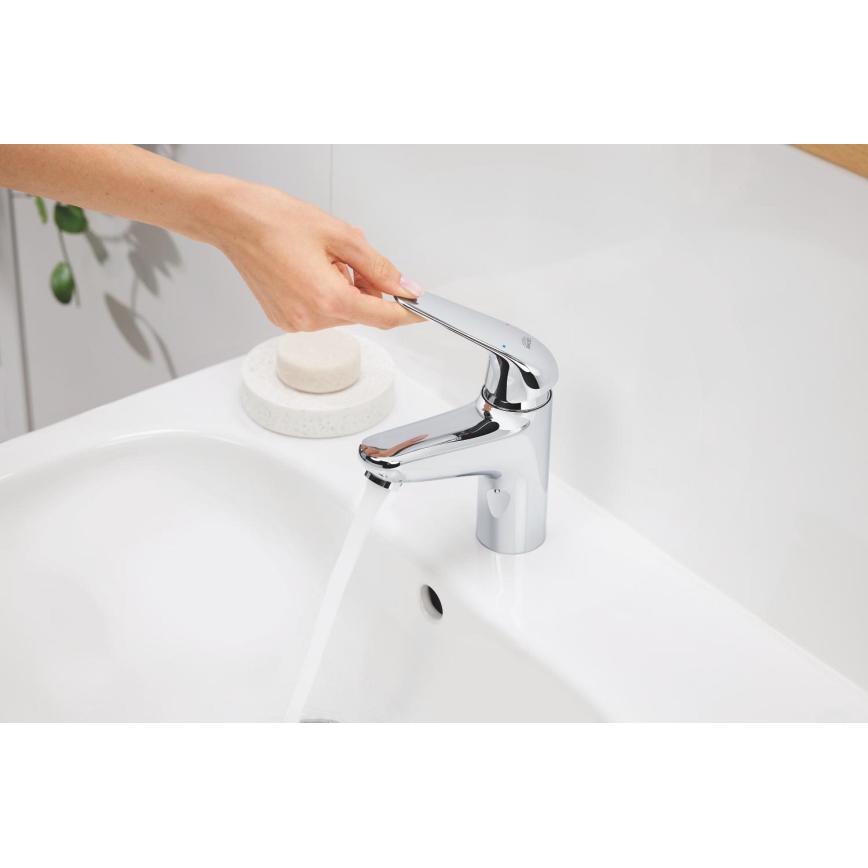GROHE 24325001 - Waschtischarmatur SWIFT DN 15 Größe M, Hochglanz-Chrom