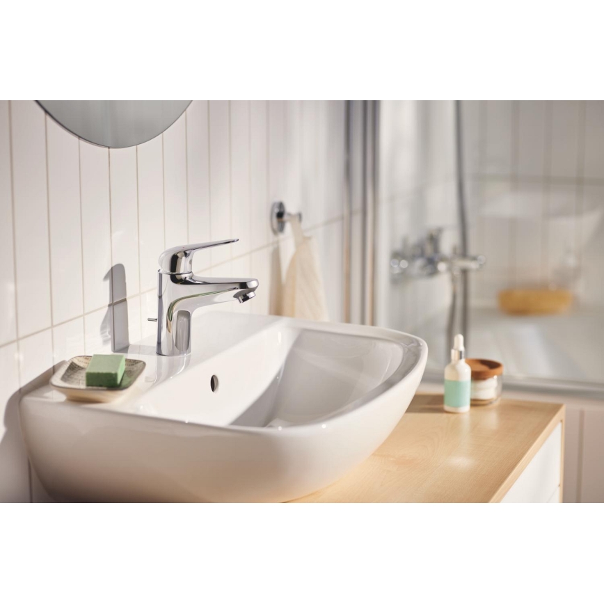 GROHE 24325001 - Waschtischarmatur SWIFT DN 15 Größe M, Hochglanz-Chrom