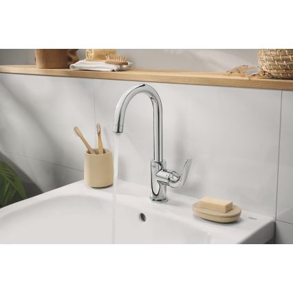 GROHE 24330001 - Waschtischarmatur EUROSMART, Größe L, glänzender Chrom