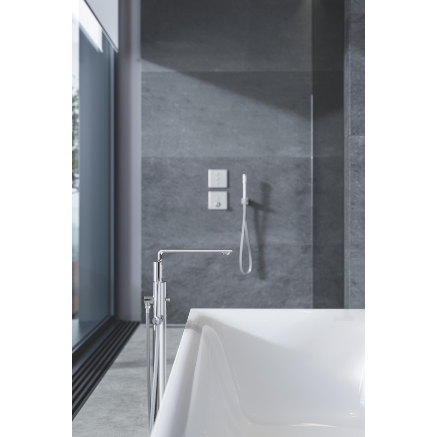 GROHE 26370000 - Wandanschlussbogen EUPHORIA CUBE DN 15, hochglanzverchromt