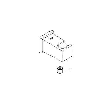 GROHE 26370DC0 - Wandanschlussbogen EUPHORIA CUBE DN 15 Edelstahl
