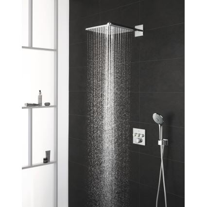 GROHE 26479000 - Kopfbrause RAINSHOWER SMARTACTIVE 310 CUBE glänzender Chrom