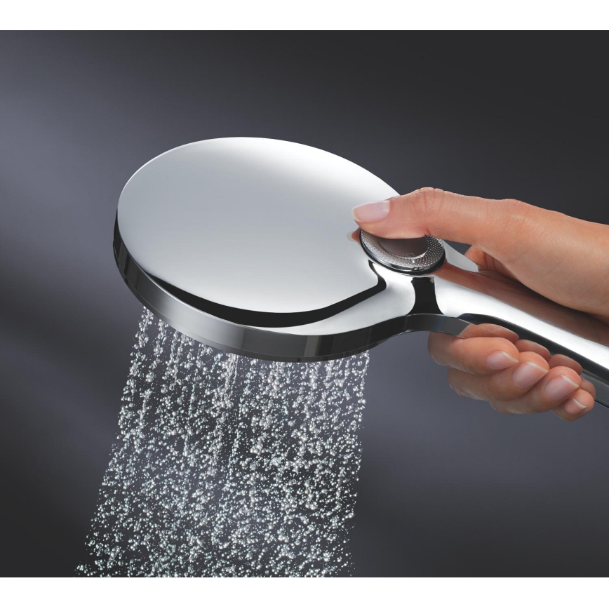 GROHE 26544000 - RAINSHOWER SMARTACTIVE Handbrause 130 mm, glänzender Chrom