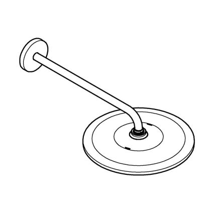 GROHE 26558000 - Set mit Kopfbrause RAINSHOWER MONO 310 422 mm chrom glänzend