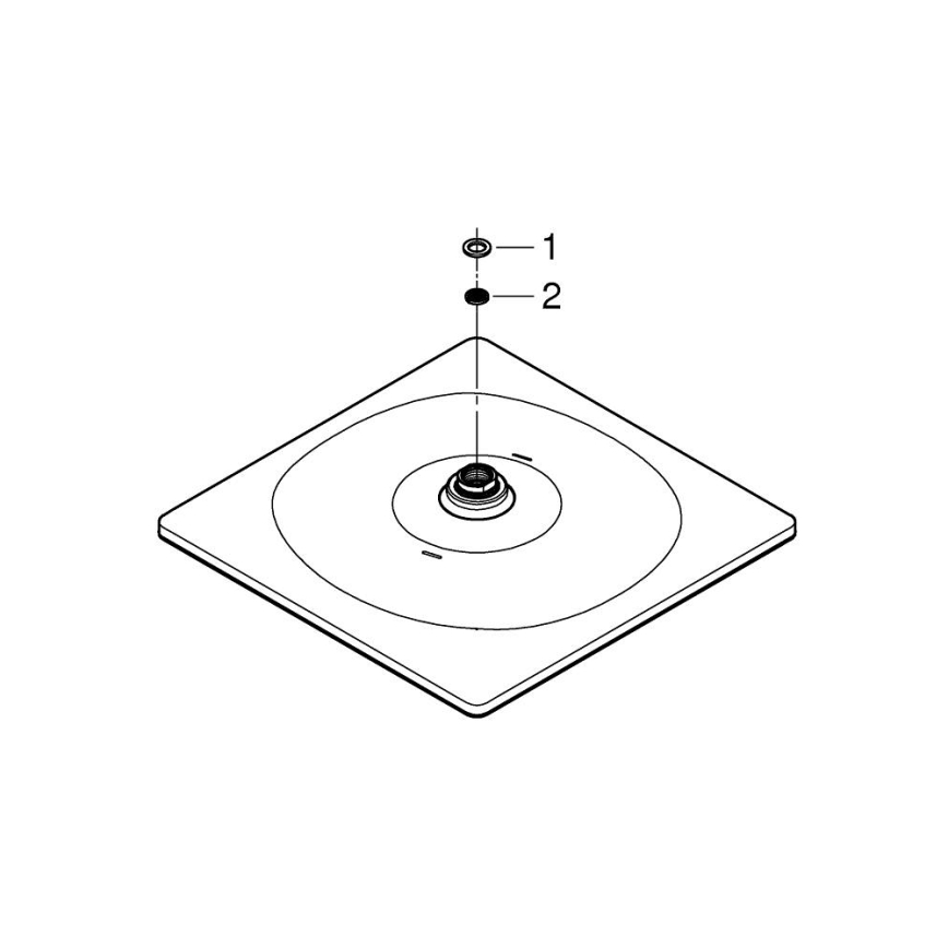 GROHE 26567000 - RAINSHOWER Kopfbrause 310 mm, glänzend verchromt