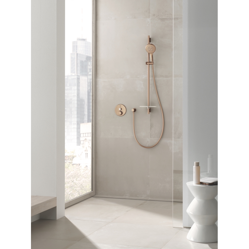 GROHE 26574DL0 - Handbrause RAINSHOWER SMARTACTIVE 130 mm, gebürstetes Kupfer
