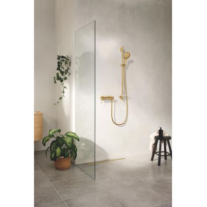 GROHE 26574GN0 - Handbrause RAINSHOWER SMARTACTIVE 130 gebürstetes Gold