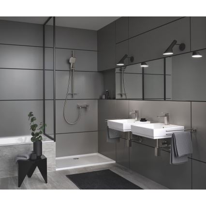 GROHE 26582DC0 - Handbrause RAINSHOWER SMARTACTIVE 130 CUBE Edelstahl