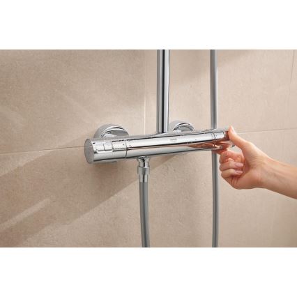 GROHE 26696001 - Duschsystem VITALIO COMFORT 250, 250 × 250 mm, Hochglanz-Chrom