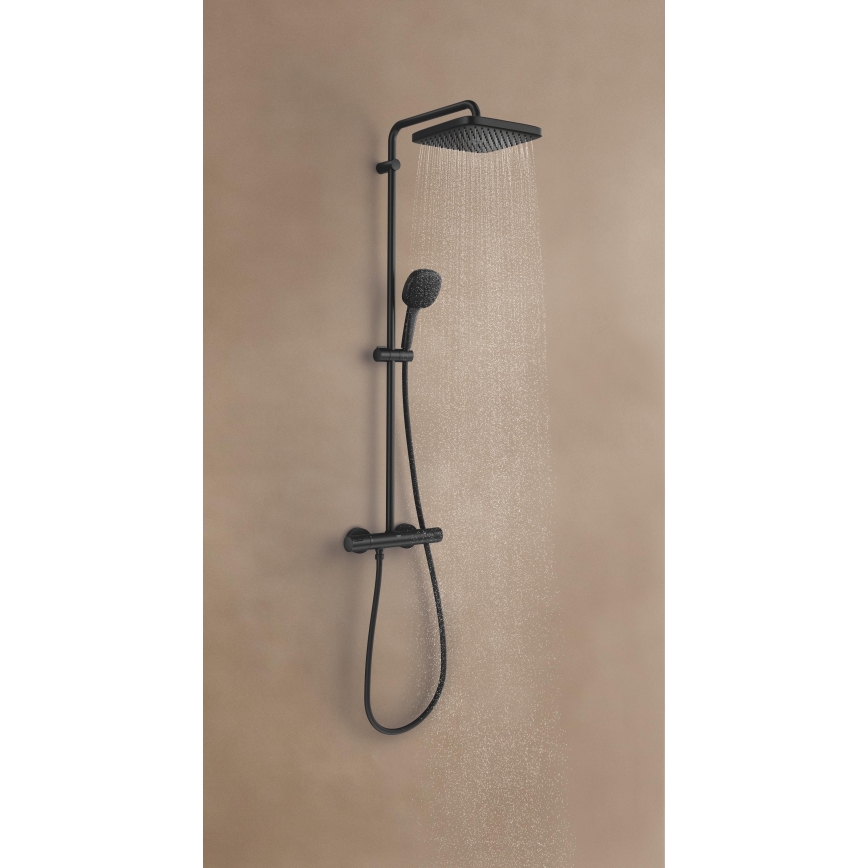 GROHE 266962431 - Duschsystem VITALIO COMFORT 250 250 × 250 mm Schwarz