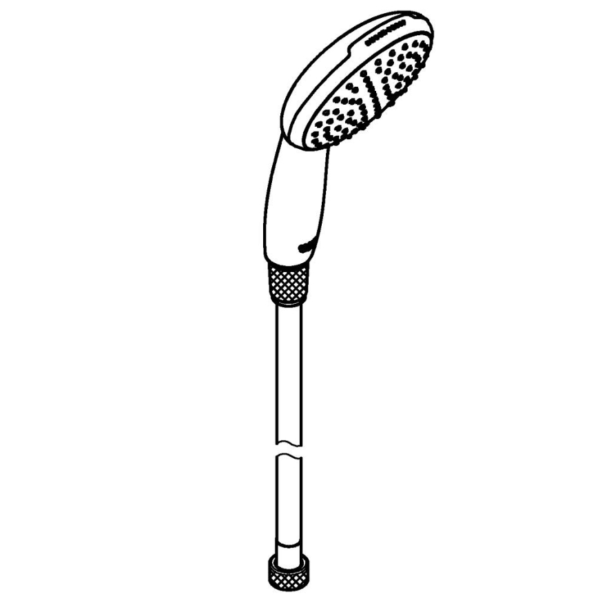 GROHE 26720001 - Handbrause VITALIO START 110 1500 mm glänzender Chrom