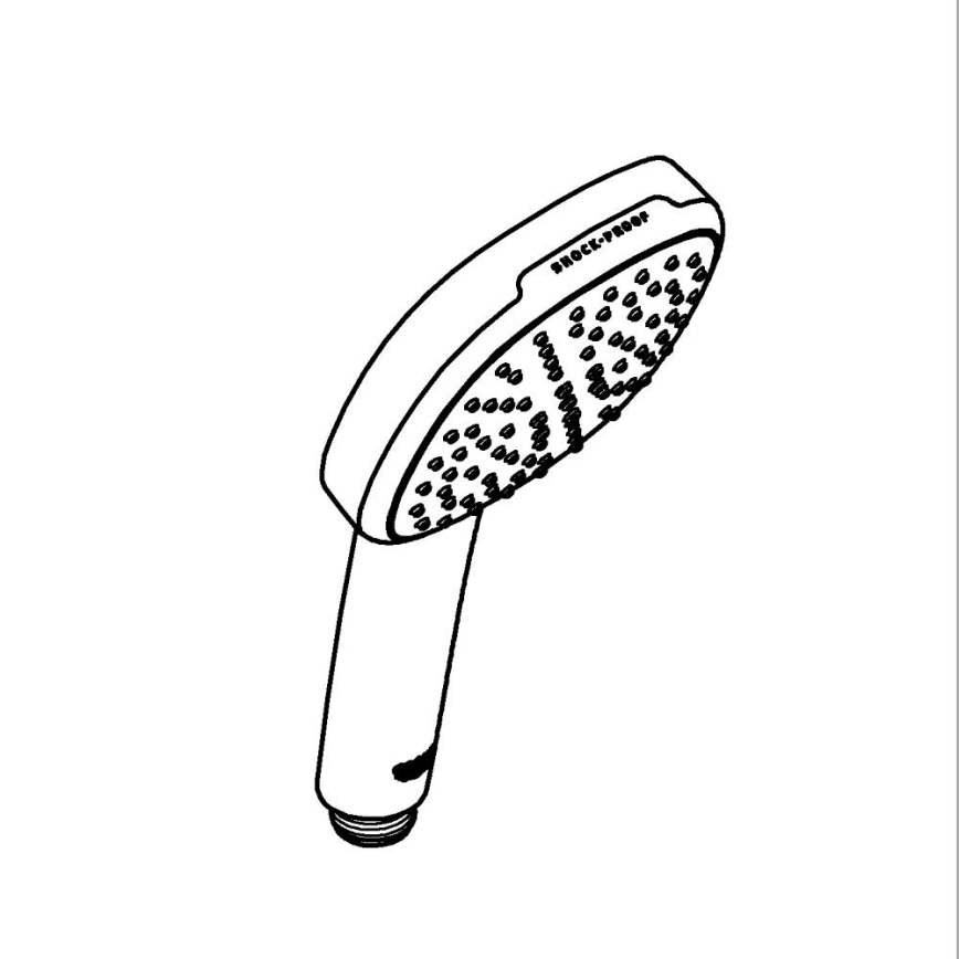 GROHE 26926001 - Handbrause VITALIO COMFORT 110 x 110 mm glänzender Chrom