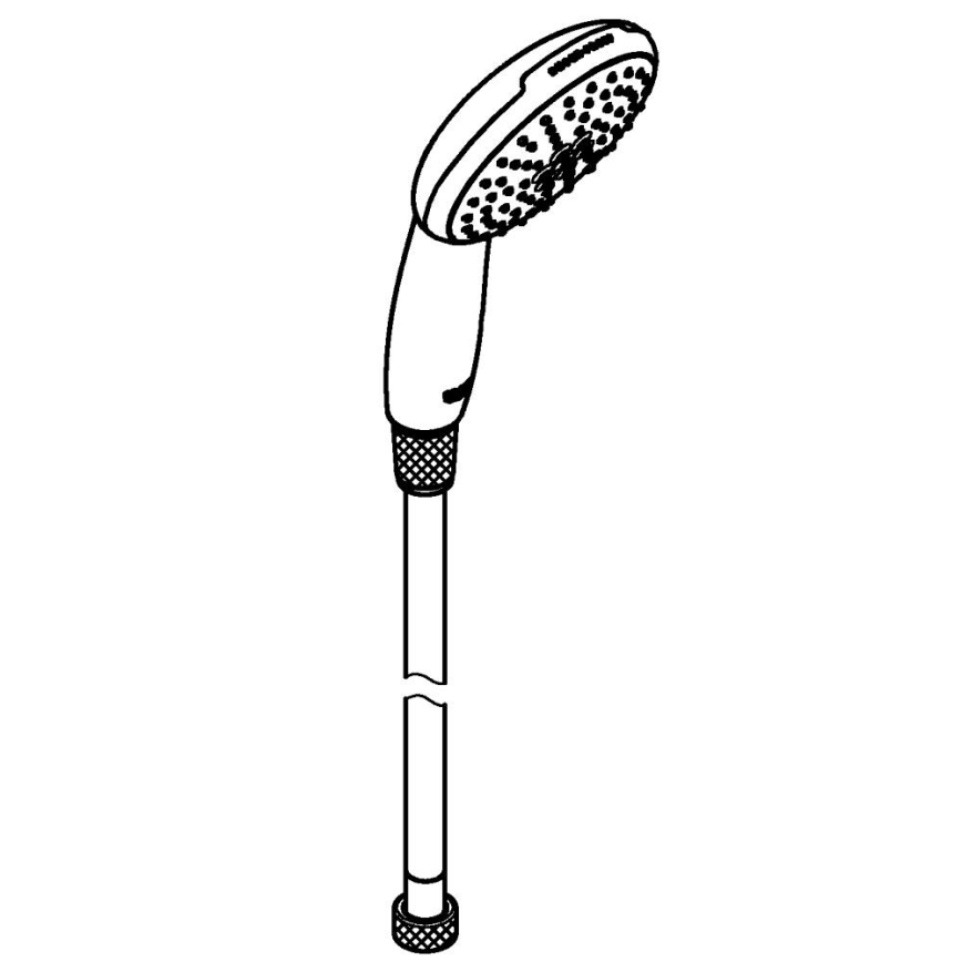 GROHE 26972001 - Handbrause VITALIO START 110 Ø 110 mm glänzender Chrom