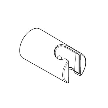 GROHE 27056000 - Wandhalterung für RAINSHOWER-Duschkopf, glänzender Chrom