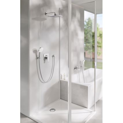 GROHE 27057000 - Wandanschlussbogen RAINSHOWER DN 15, Chrom glänzend