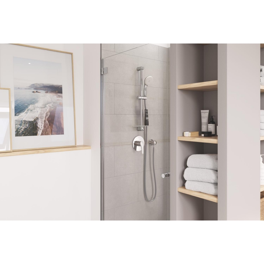 GROHE 27057000 - Wandanschlussbogen RAINSHOWER DN 15, Chrom glänzend